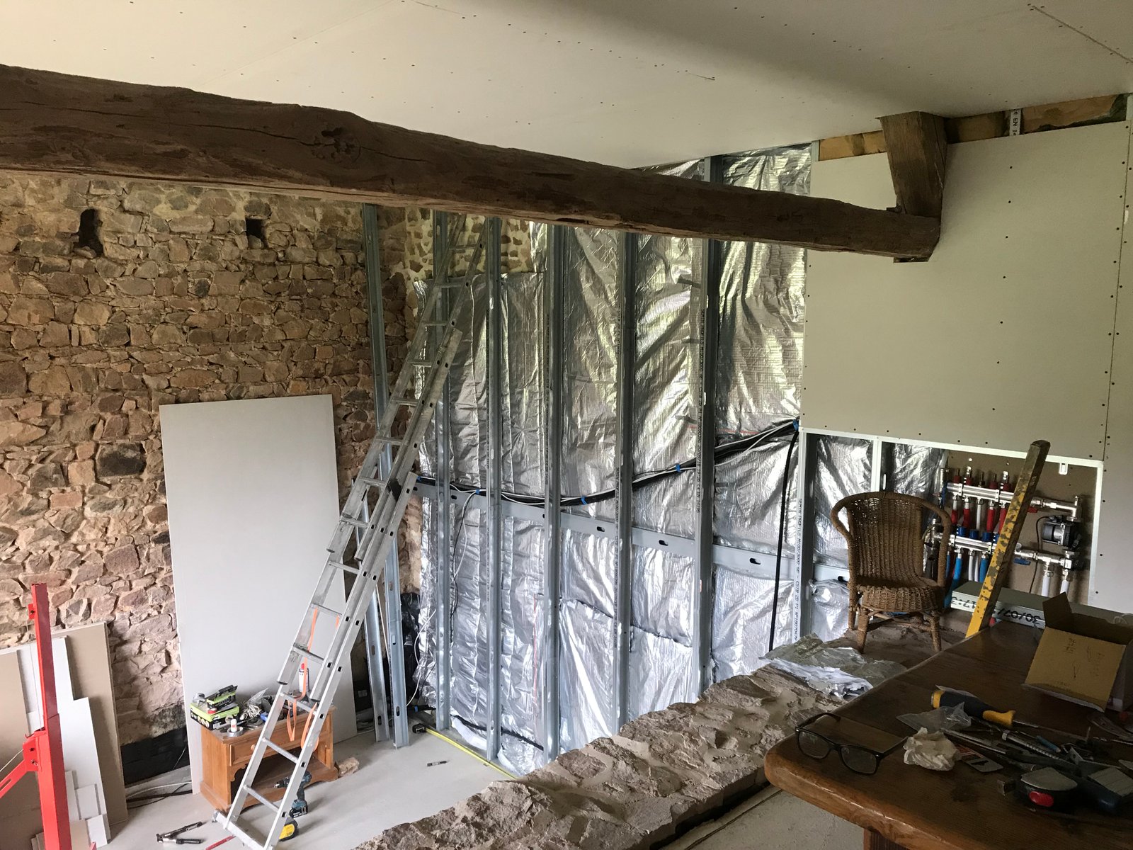 La Graviere - back wall