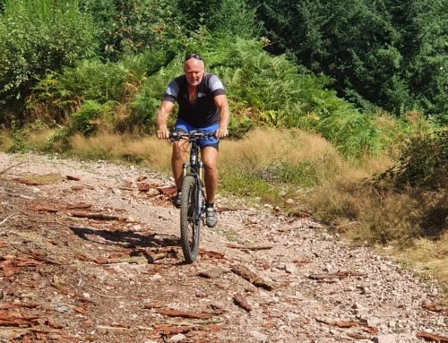 La Graviere to Mont St Cyr on Road